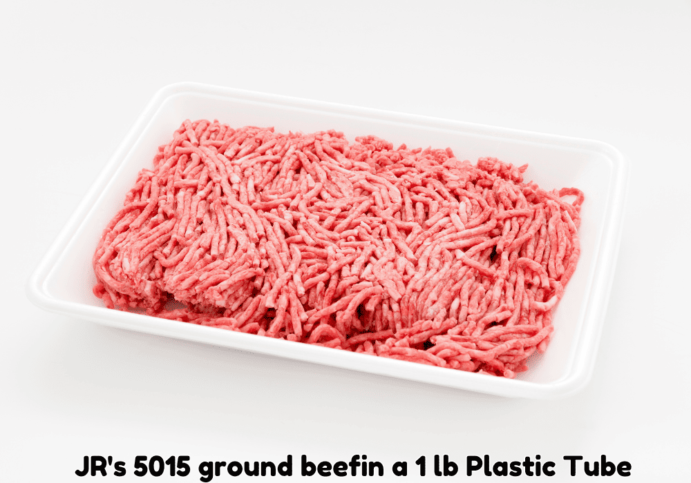 The Ultimate Delicious Guide to JR’s 5015 ground beefin a 1 lb Plastic Tube