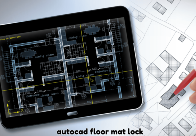 autocad floor mat lock